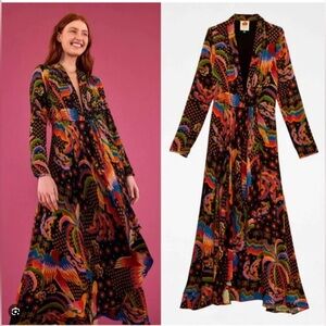 Farm Rio Macaw island maxi dress